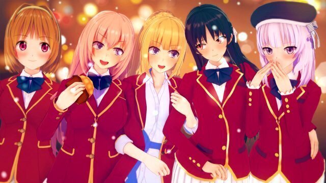 CLASSROOM ELITE: FUCKING BABES (Suzune, Kei, Honami, Arisu, Kikyou) HENTAI COMPILATION