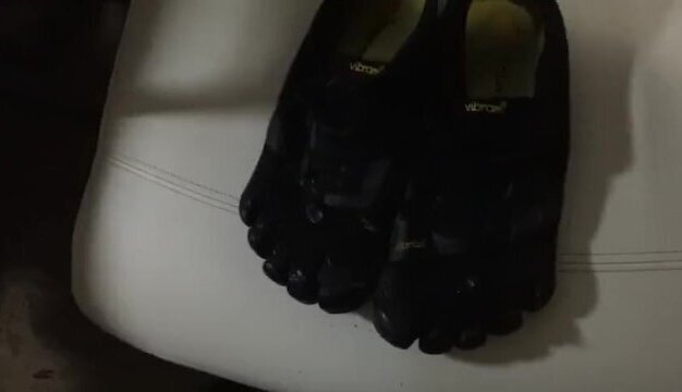 Having with Vibram black