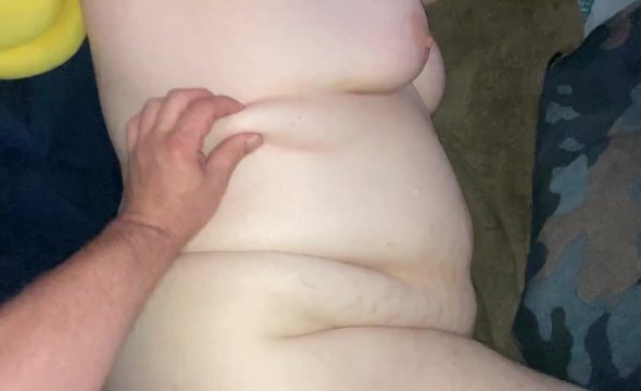 Side sex, squeeze fat, jiggle belly, and stretchmarks.