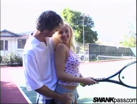 Tennis session leads rough dicking with cute Vanessa Michaels
