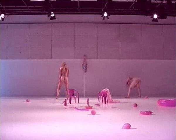 NOS dancing on stage