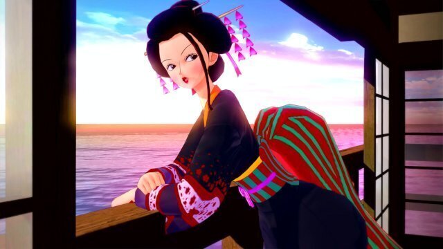 POUDING NICO ROBIN WANO PIECE HENTAI