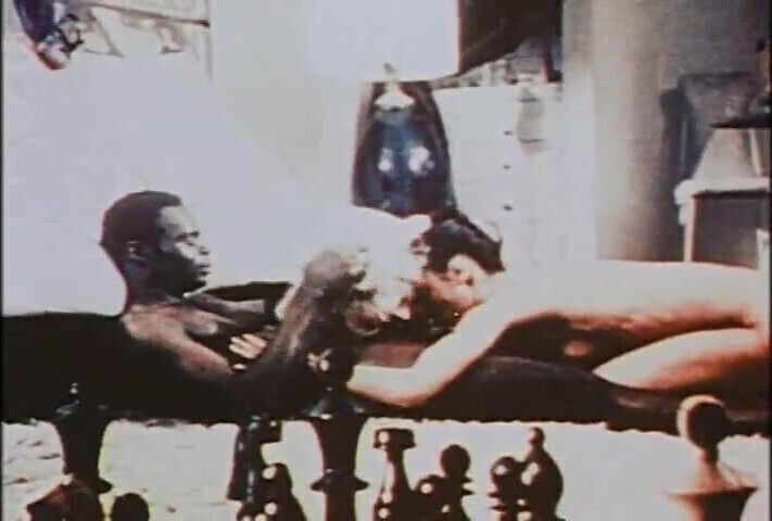 Brigitte has good time with her black friends