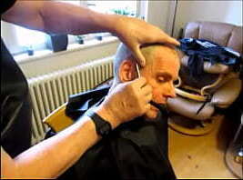 094 Rubber Slave Haircut