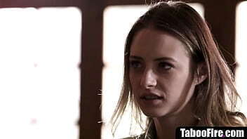 Foster stepbrother stepsister having threesome with stepfather