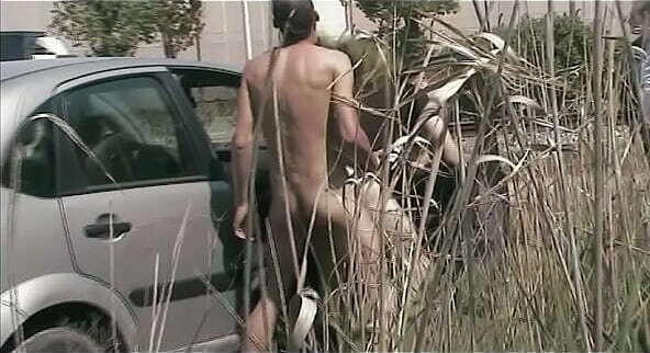 Great outdoor hard fuck