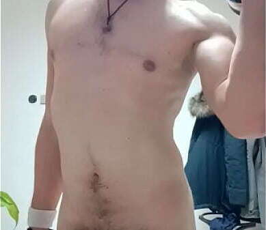 Ondra Motho Hard During Training With Weights