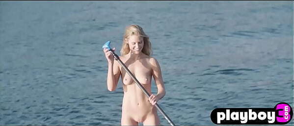 Playboy3.com Amazing vision with Allie Leggett blonde revealed cute body