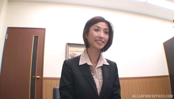 Asian hotness Akari Asahina spreading having beaver slammed