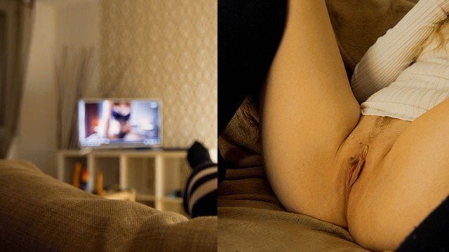 Watching Porn Masturbating