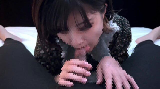 後輩の女子大生がおでかけ前にフェラと口内射精で抜いてくれました♡ごっくん