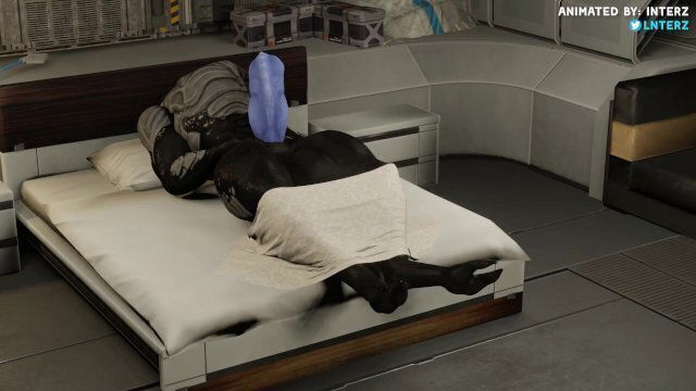 Male Turian Growth Hyper Animation