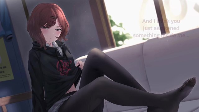 Hentai Madoka Higuchi gives minutes (FEMDOM, POST ORGASM