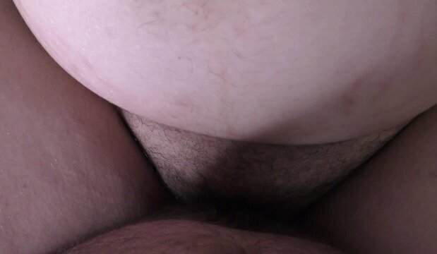 Cuckold husband cumming very fast while fuck wife pussy sloppy seconds!