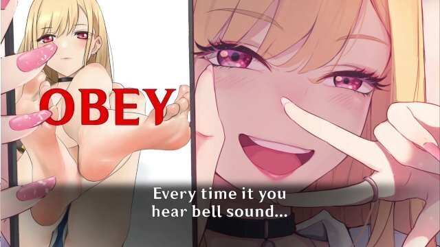 Caught Marin's Kaguya's project Hentai (Femdom/Humiliation Hard Feet)