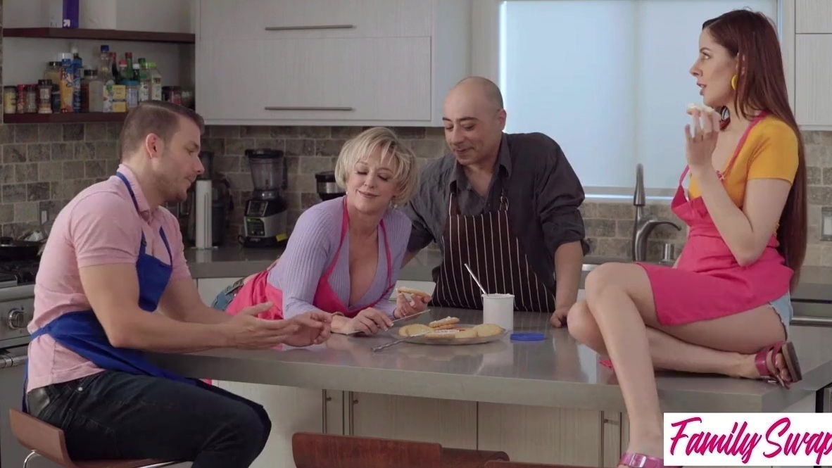 lustful swap family, everyone fucking each other.