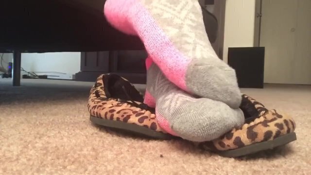 Socks Cheetah Moccasins Frieda Foot Fetish