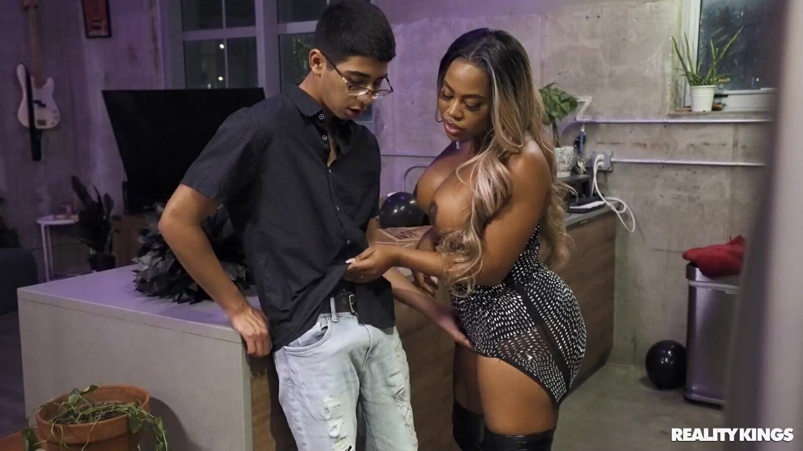 Year interracial with Breyana Moore