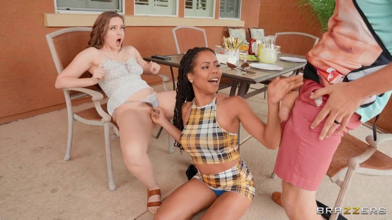 Passionate lewd babes amazing video