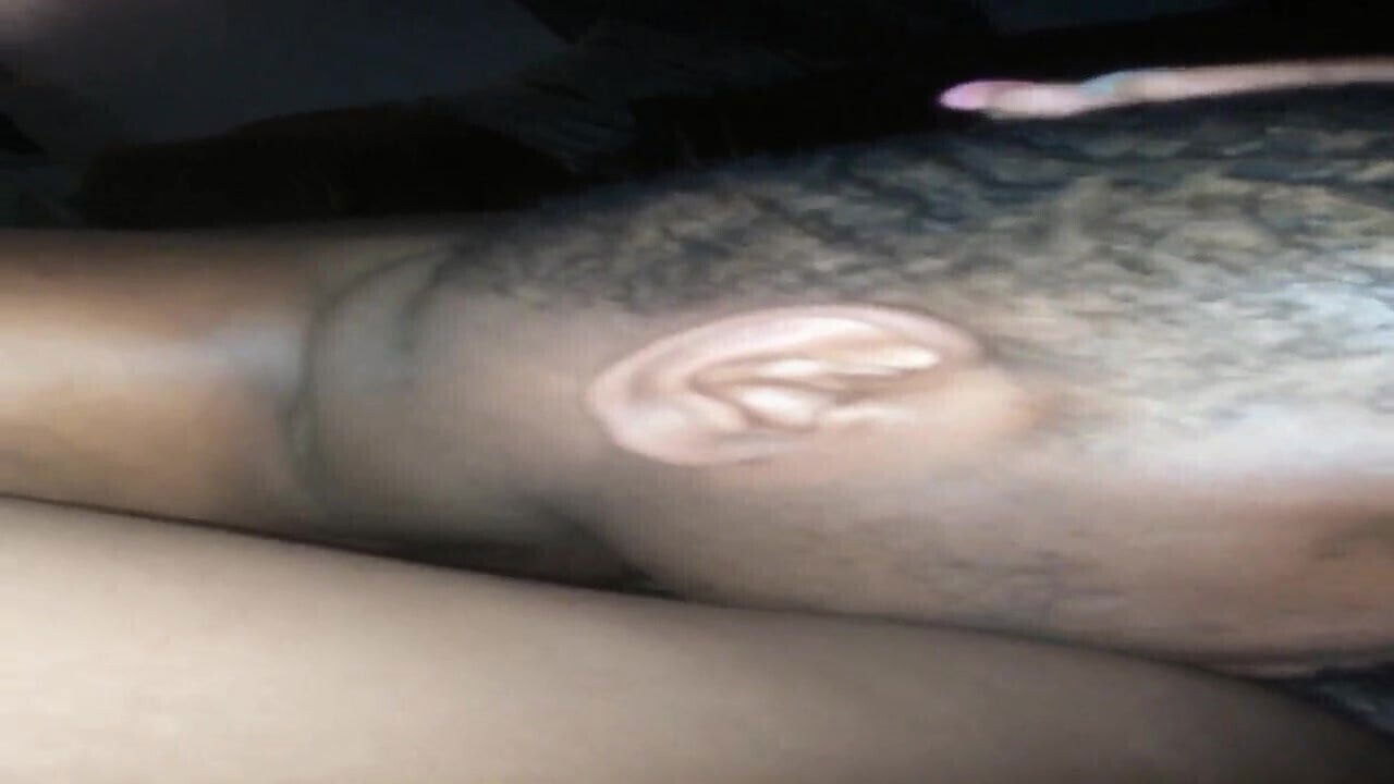 Licking a juicy ebony pussy 