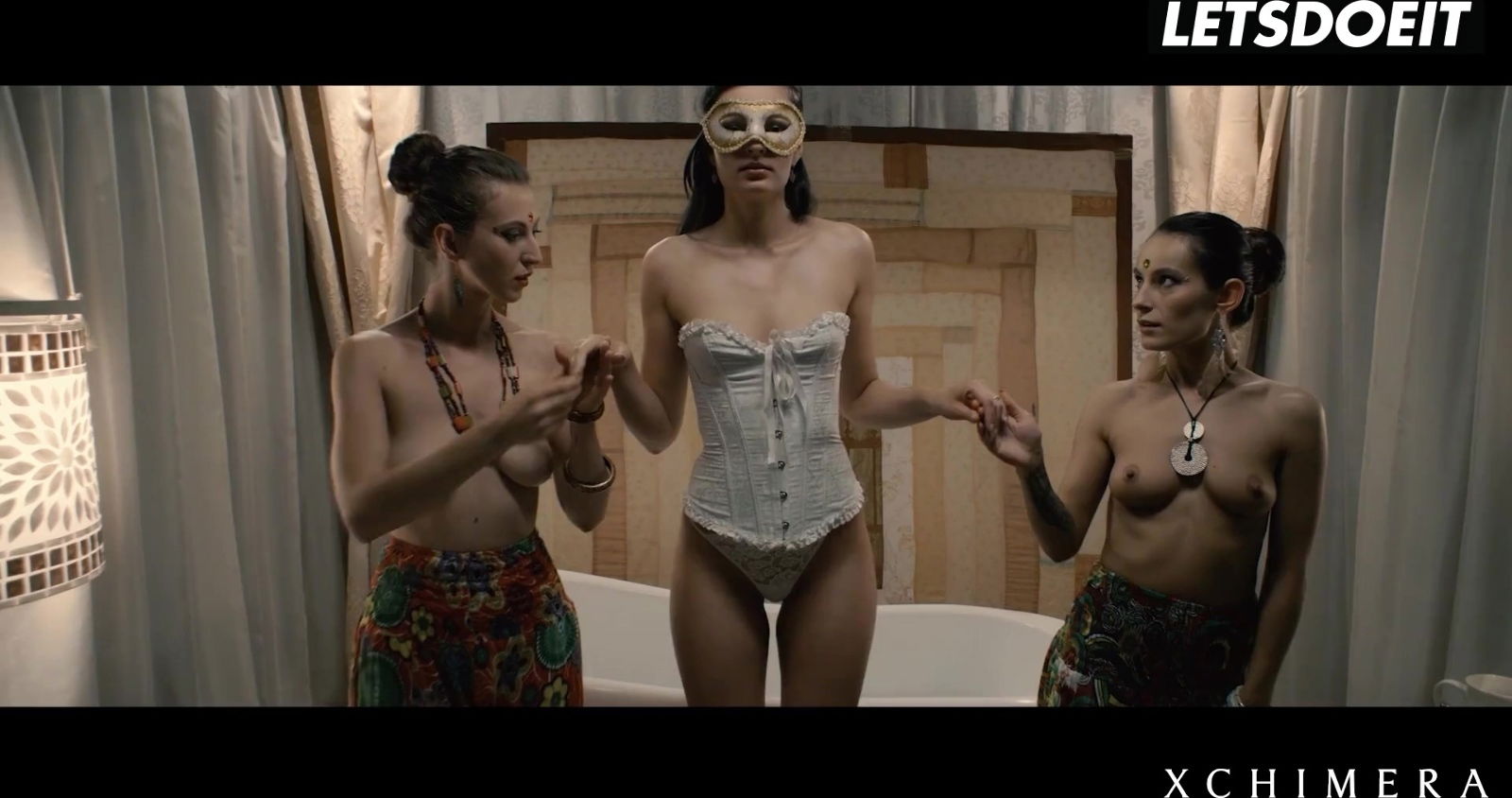 Masked Fantasy: Exclusive Fuck Beautiful Graceful Girlfriend