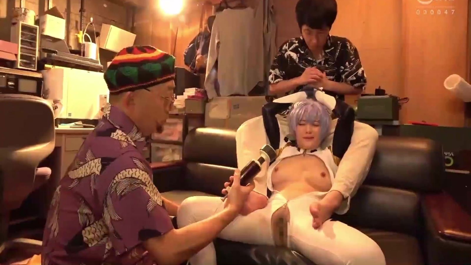 Rei Ayanami And Yuriko Mikumo In Changing A Housewife Into A Costume 47 Years Old - Part.1