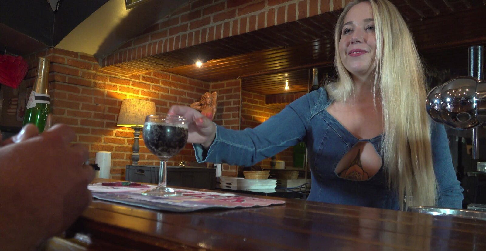 Lisa Lefevre with boobs moans while getting fucked