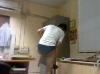 Changing cloths office