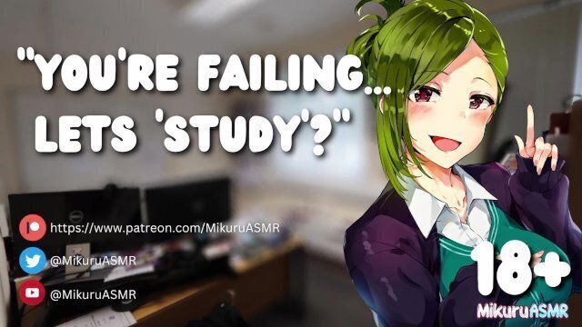 [SPICY] Professor asks after class!?│Studying│Romance│Flirting│FTA