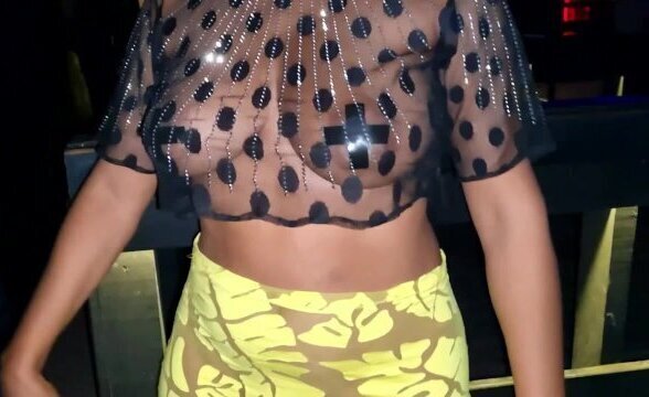 LETTING TOUCH BREASTS DISCO