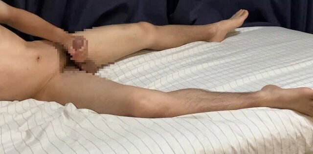 自分のちんちんを可愛がってみた