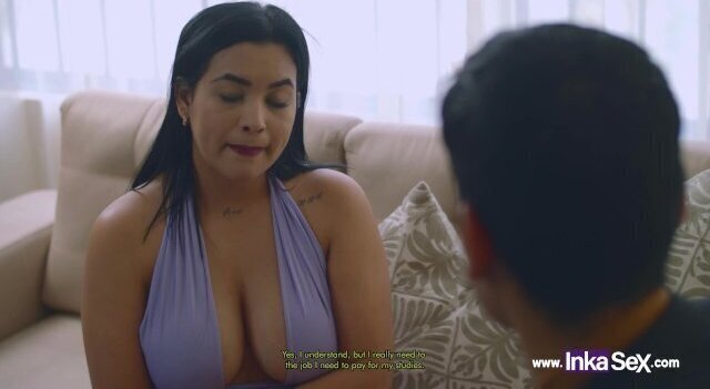 Seduciendo sirvienta latina tetas grandes (FINAL ÉPICO)