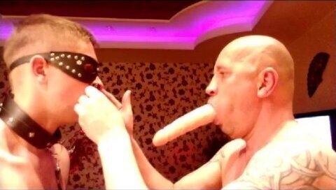 New BDSM session with a VERY HANDSOME 18 YEAR old SLAVE - SLAP, SPIT, GAGGING, SMOKING