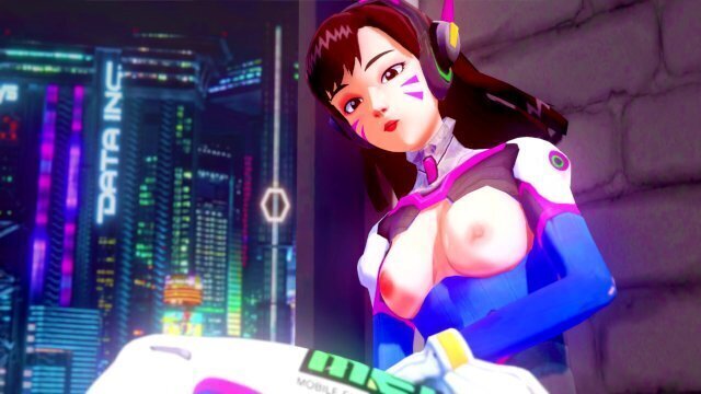 D.VA UNCENSORED HENTAI OVERWATCH