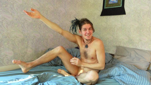 miss you! Acrobatic webcam with (Cum eating)