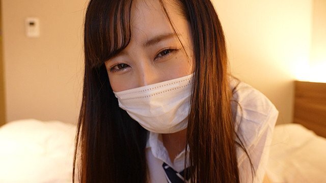 Japanese girl gives handjob wearing sailor suit