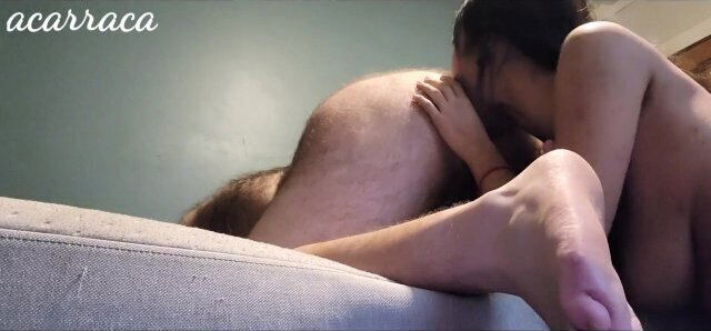 Slutty Asian gives most disgusting rimjob life multiple rancid farts mouth