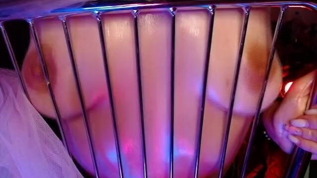 After work with sensual fingers