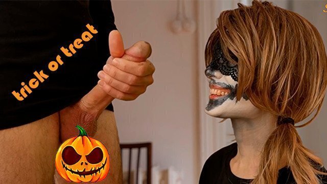 HALLOWEEN TASTE GAME with Roommate Almoust caught cuckold boyfriend Sheila Moore
