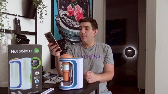 Autoblow nouveau robot masturbation fellation automatique