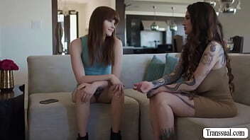 stepteen fucks hairy pussy stepmom