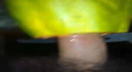 Cum in papaya for femdom 1