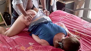 Amateur Blonde Quickie Clothed Doggy Style