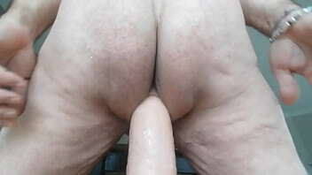 Up Close Dildo Ass Fuck