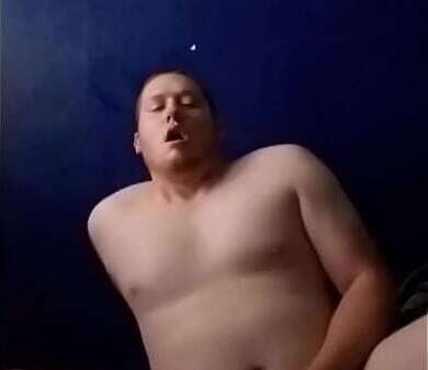 bitch plays with toys