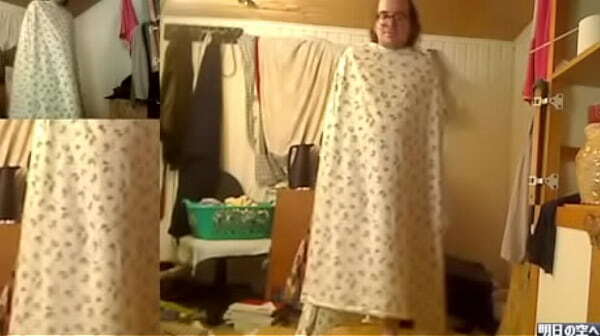 dance testing wearing bedsheet(2022-07-02, days dances since last orgasm)