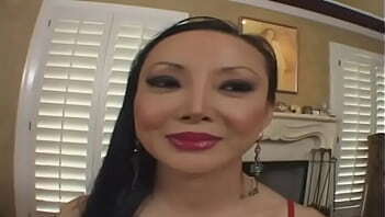 years asian milf sucking white