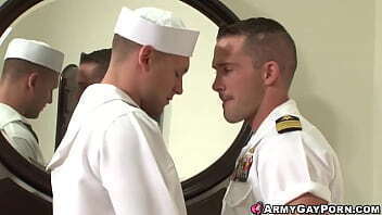 Aden Jaric and his former comrade Bobby Clark reunites in a hotel and they quickly get into a 69 position rimming ass and sucking each other'_s dick.