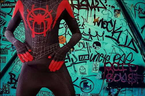 Spidy cosplay