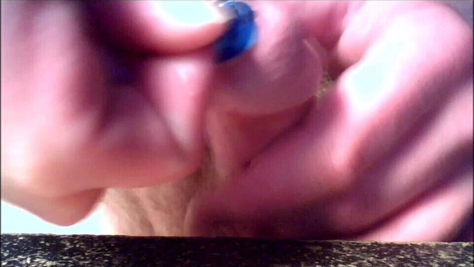 Urethra gaping & tied balls